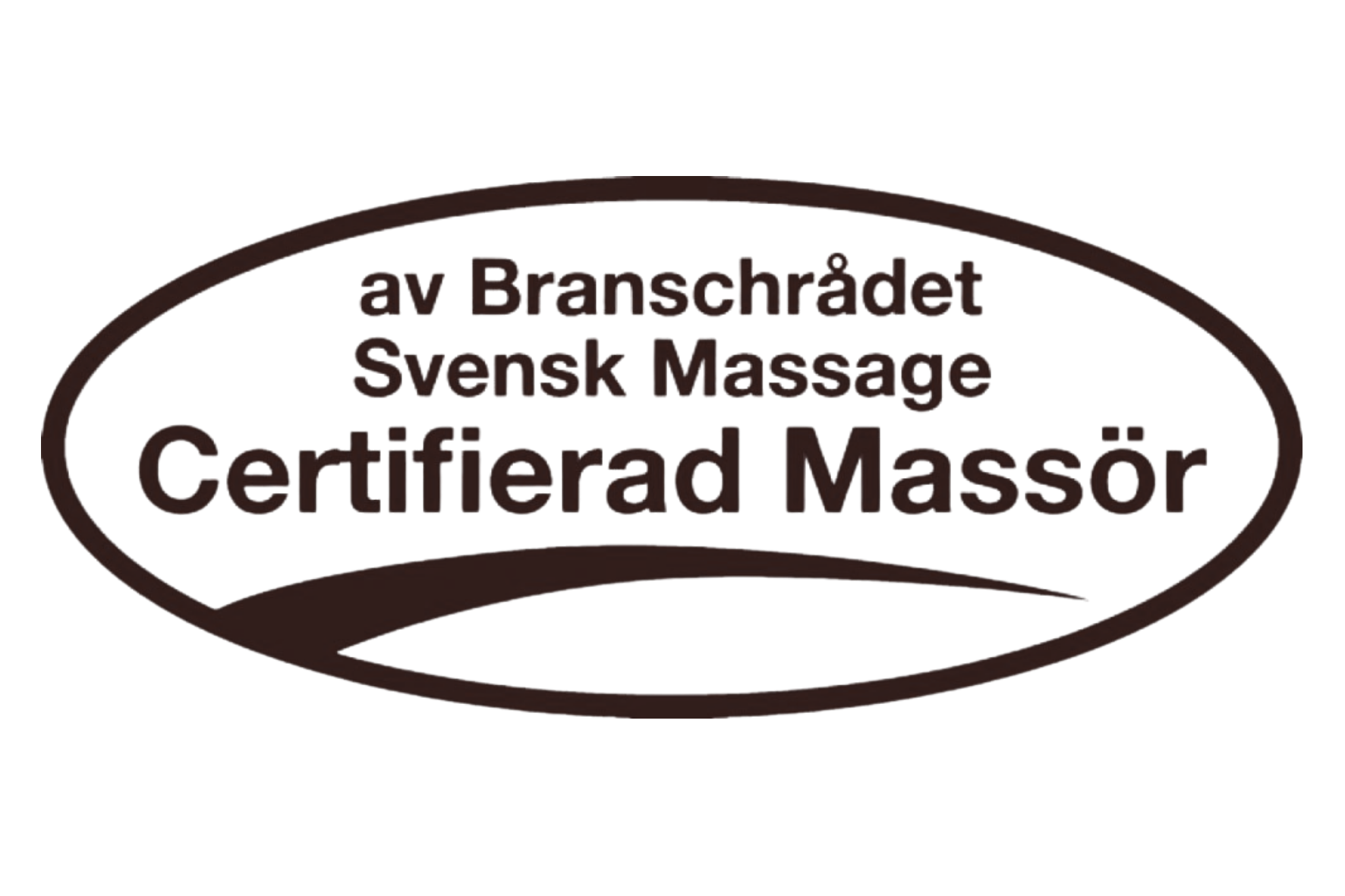 Certifierad massör av Branschrådet Svensk Massage